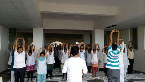SMBT Ayurved College and Hospital Nashik Yoga day photo 5